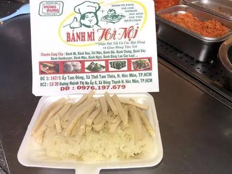 Hình ảnh xôi chả lụa ( chỉ xôi & chả lụa)