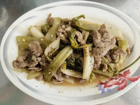 Hình ảnh Cơm Chiên Bò Xào Cải Chua