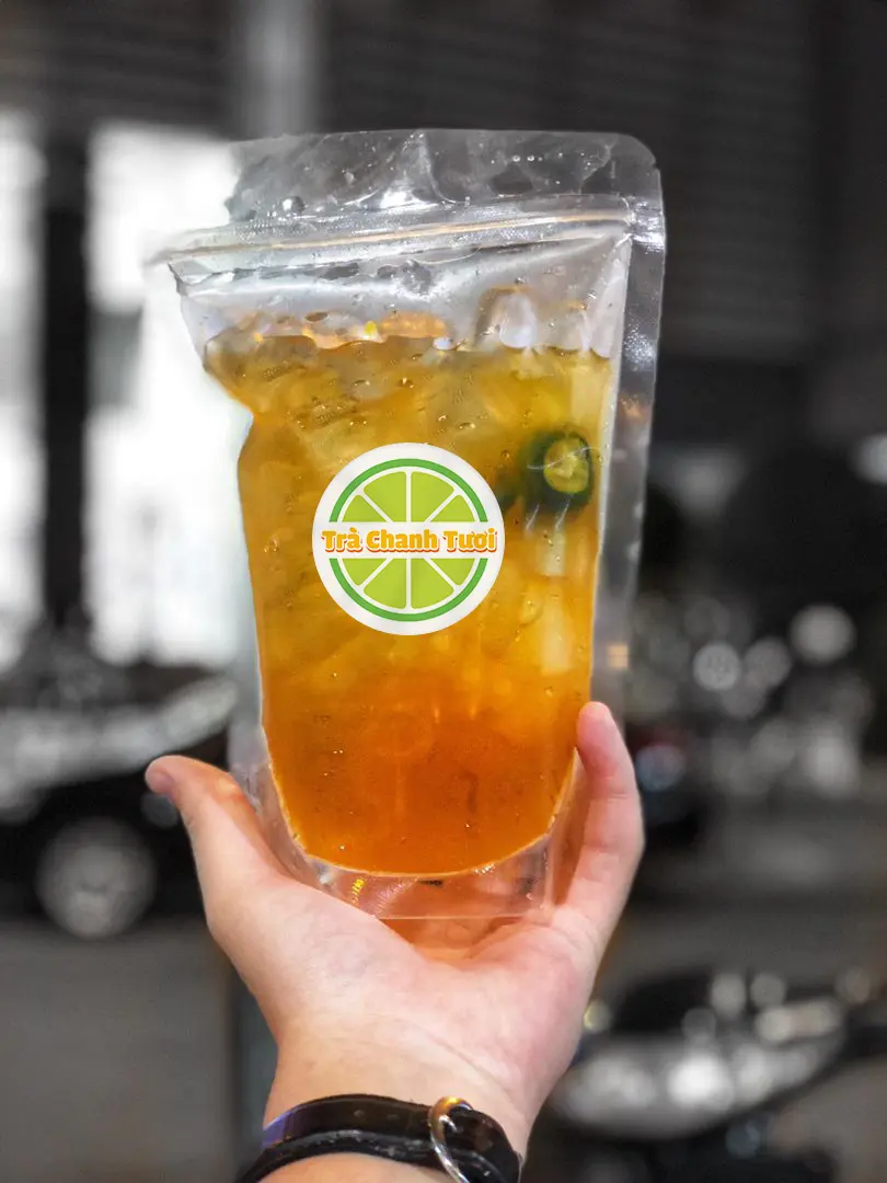 Hình ảnh Trà Chanh Tươi (túi zip 700ml)