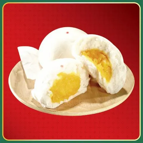 Hình ảnh (Set 2 cái)Bánh bao trứng sữa