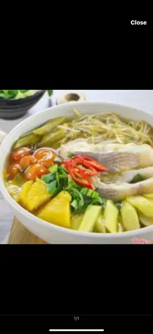 Hình ảnh Cơm Canh chua cá lóc
