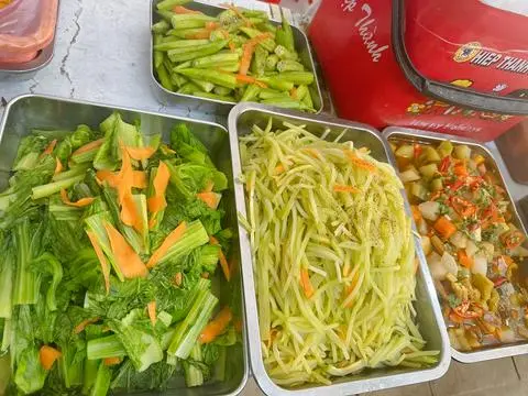 Hình ảnh Rau xào thập cẩm chay