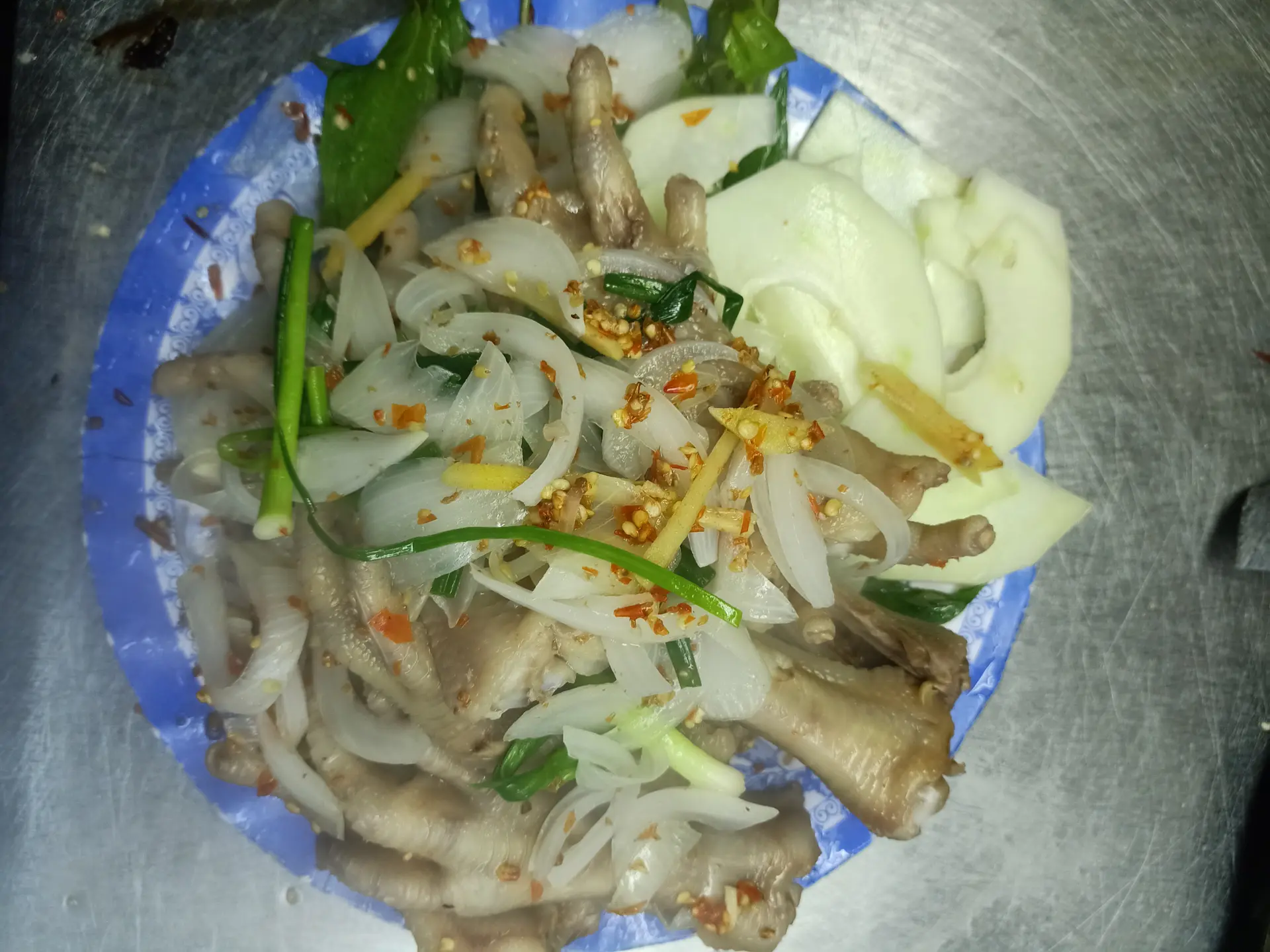 Hình ảnh Chân gà hấp hành