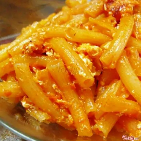Hình ảnh Nui Xào Bò Úc - Trứng Trộn