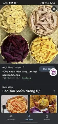 Hình ảnh Khoai Vụn Lắc Xí Muội