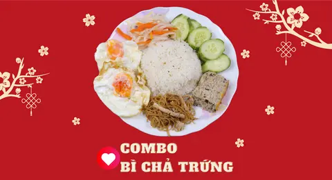 Hình ảnh Cơm Bì - Chả - Trứng