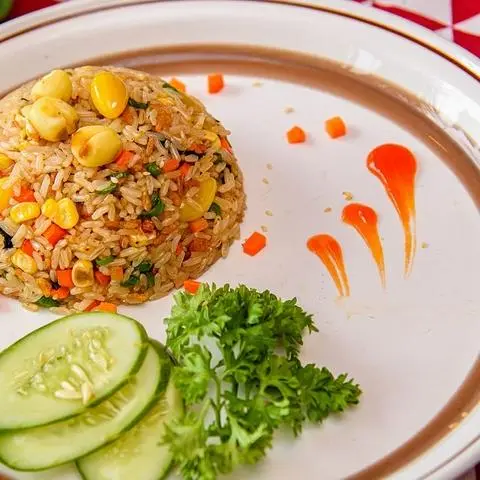 Hình ảnh Cơm chiên hồ lô chay