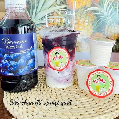 Hình ảnh Sữa chua đá vị việt quất