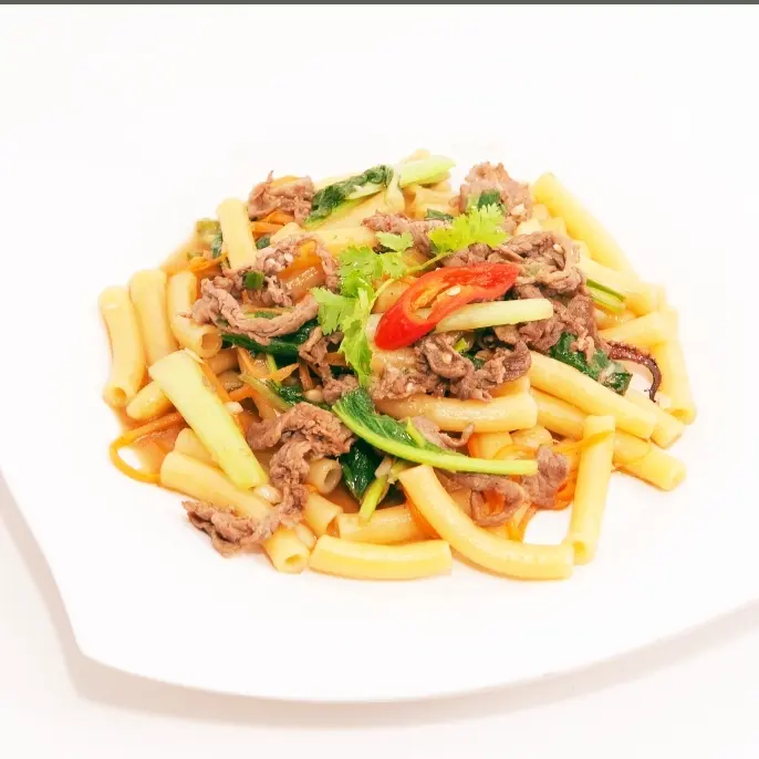Hình ảnh Nui xào bò