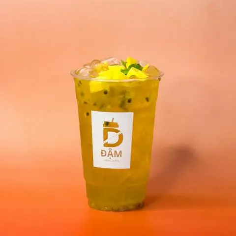 Hình ảnh Trà xoài chanh dây ( ly 700ml )