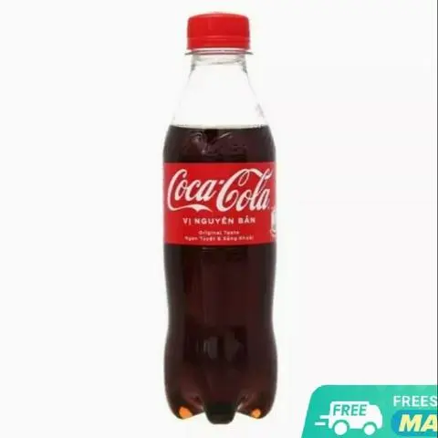 Hình ảnh 1 Chai coca + 1 ly đá