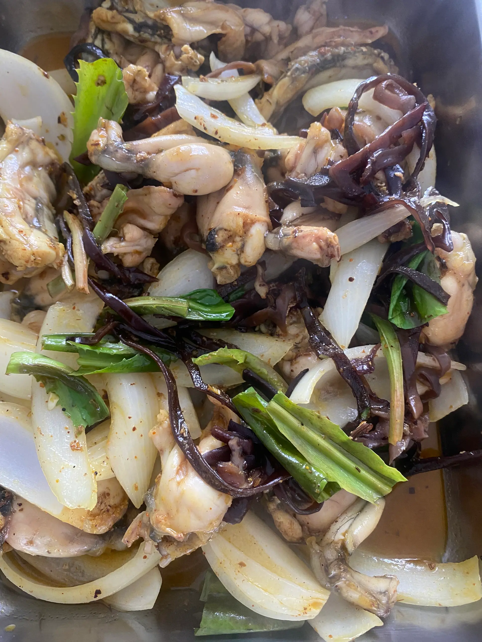 Hình ảnh Ếch xào lăn 
