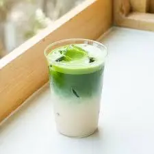Hình ảnh Matcha latte sữa tươi