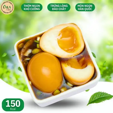 Hình ảnh Trứng lòng đào ngâm tương Hàn Quốc - 2 trứng ?