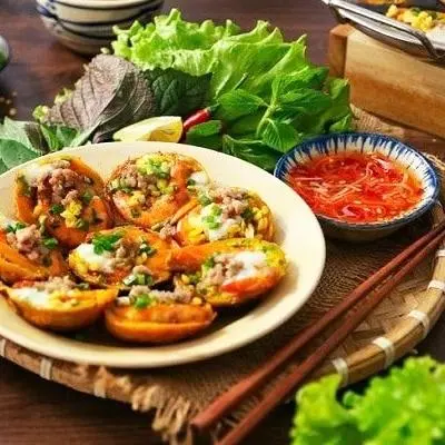 Hình ảnh 10 bánh khọt tôm thịt