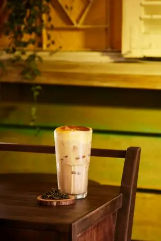 Hình ảnh Trà sữa ôlong nướng size L