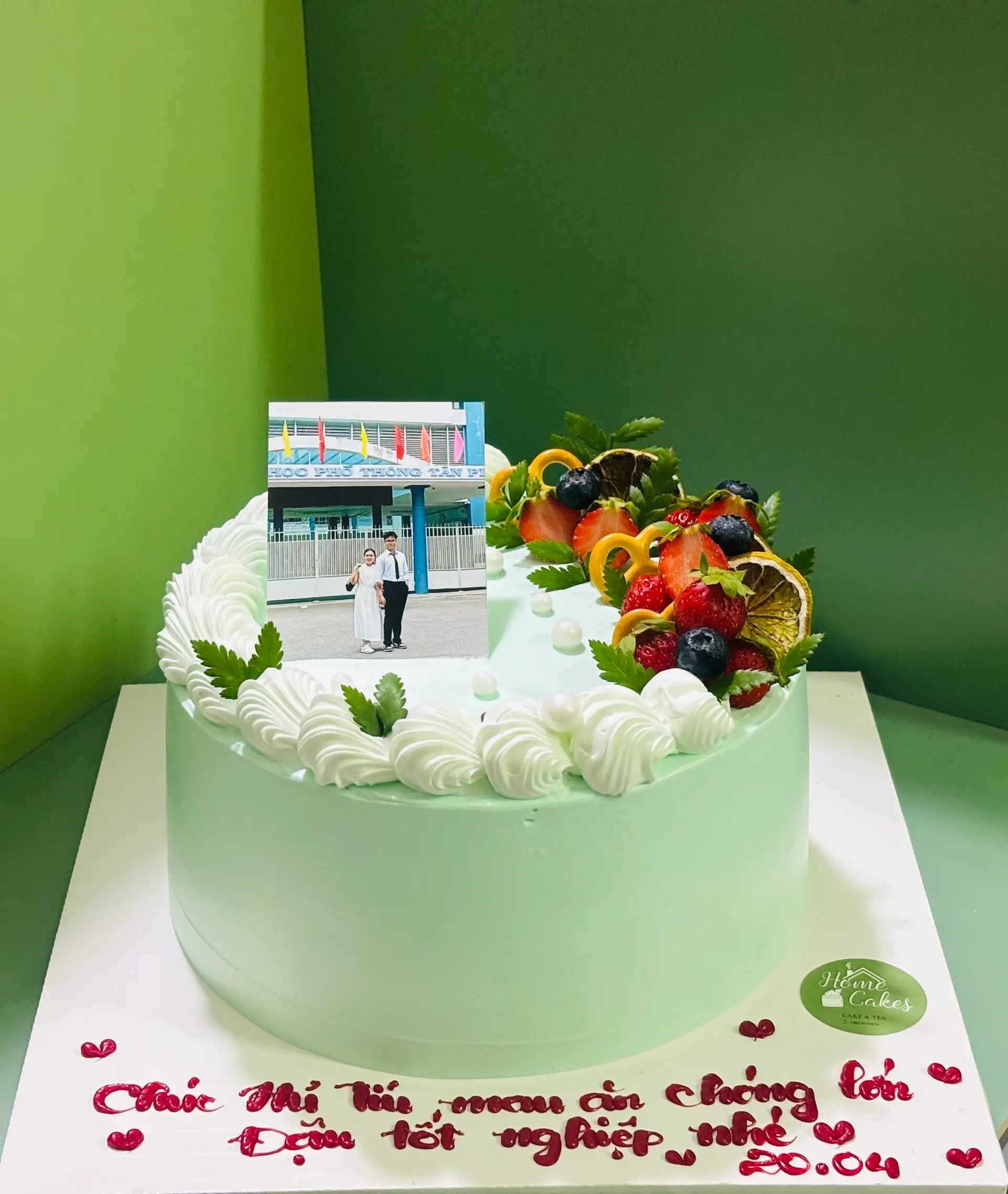 Hình ảnh Bánh kem sữa tươi 21cm 