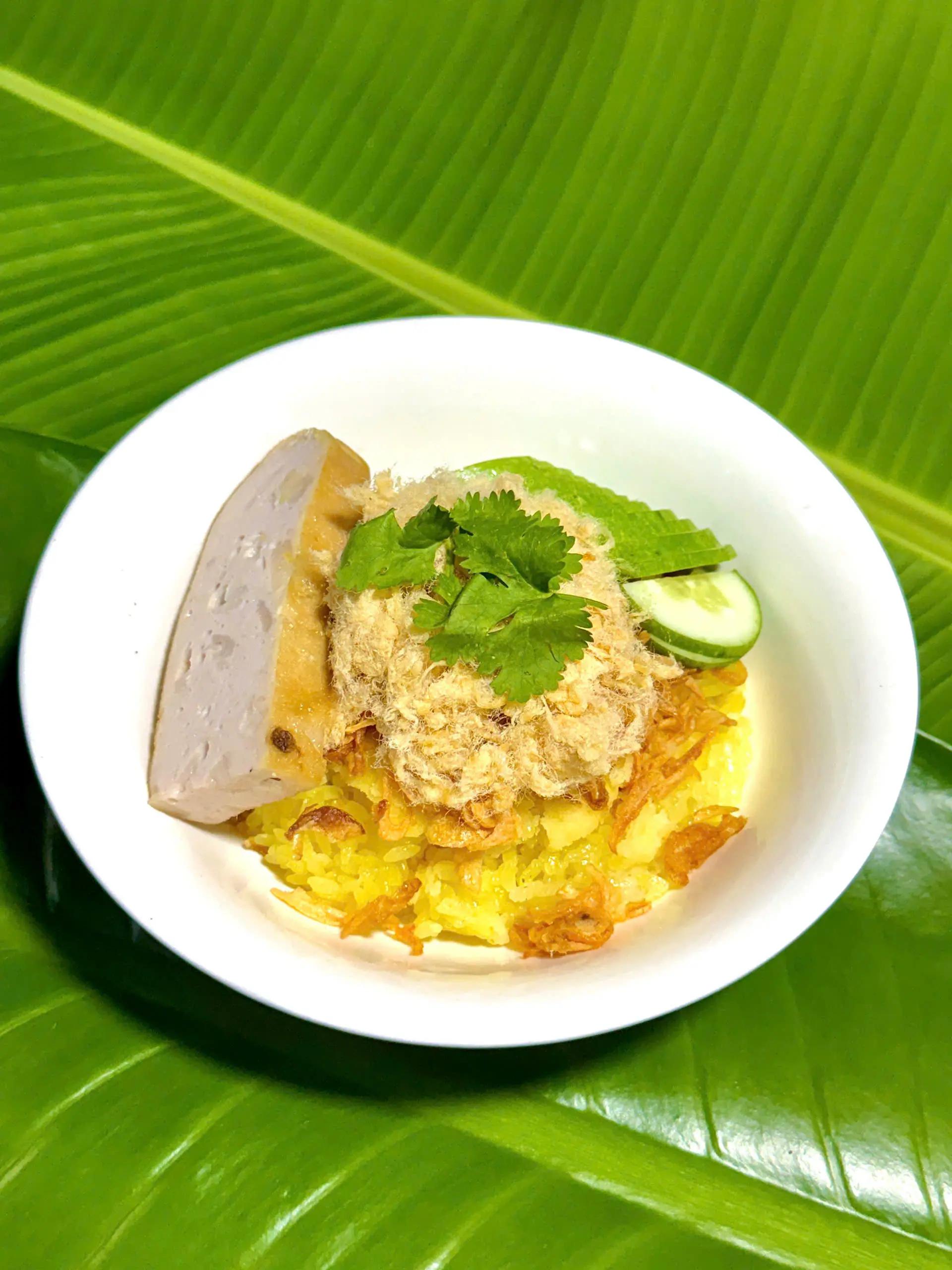Hình ảnh Xôi Trắng Chả Mỡ- Chà bông 