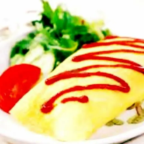 Hình ảnh Omurice heo