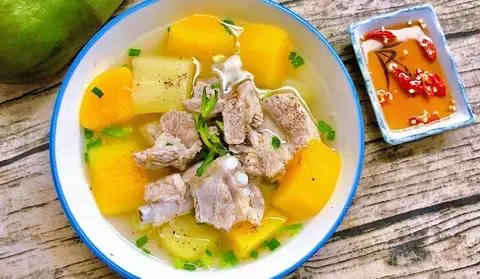 Hình ảnh Cơm Sườn Hầm Đu Đủ