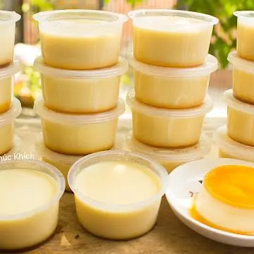 Hình ảnh bánh flan 1 cái