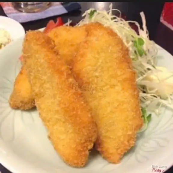 Hình ảnh Salmon furai - cá hồi chiên xù