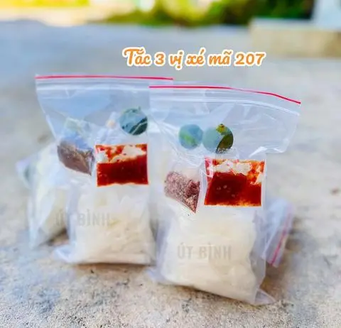 Hình ảnh 2 Bịch Tắc 3 Vị Xé Mã 207