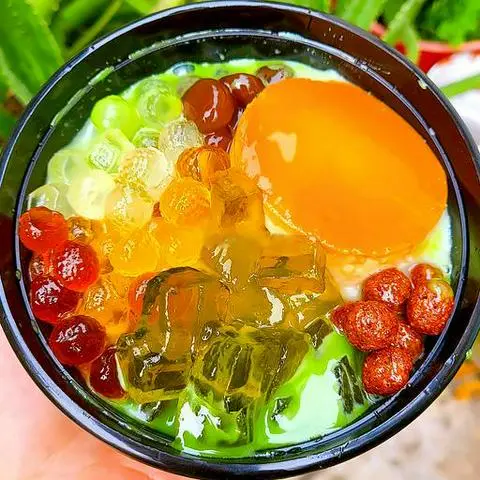 Hình ảnh Đá bào Sốt Kem matcha