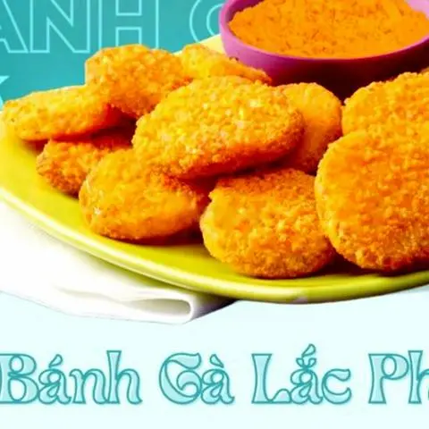 Hình ảnh Bánh gà chiên xù lắc phô mai