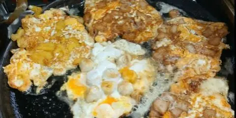 Hình ảnh há cảo 2 trứng bánh nhiều 