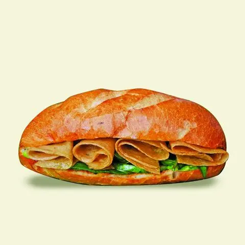 Hình ảnh Bánh Mì Chả Cá Mỏng