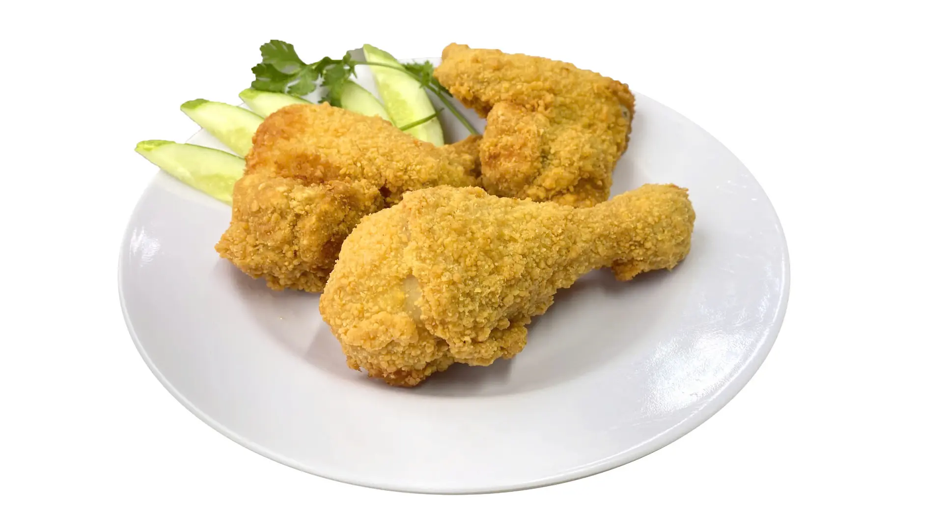 Hình ảnh Combo B: 1 Đùi Gà Chiên, 2 Cánh Gà Chiên & 1 Coca Cola