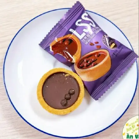 Hình ảnh 10 Cái Bánh Sôcôla Đen LSS -10 Cái