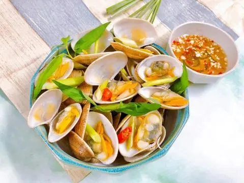 Hình ảnh Sò lụa hấp thái