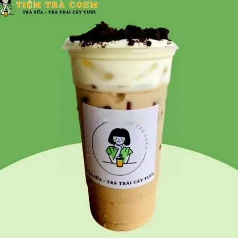 Hình ảnh Trà sữa kem cheese vụn Oreo