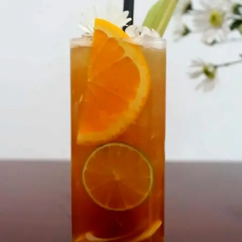 Hình ảnh Trà đào cam sả