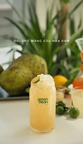 Hình ảnh trà ooolong mãng cầu nha đam