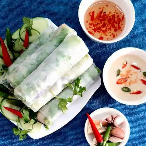 Hình ảnh Gỏi Cuốn bò Nem Nướng 
