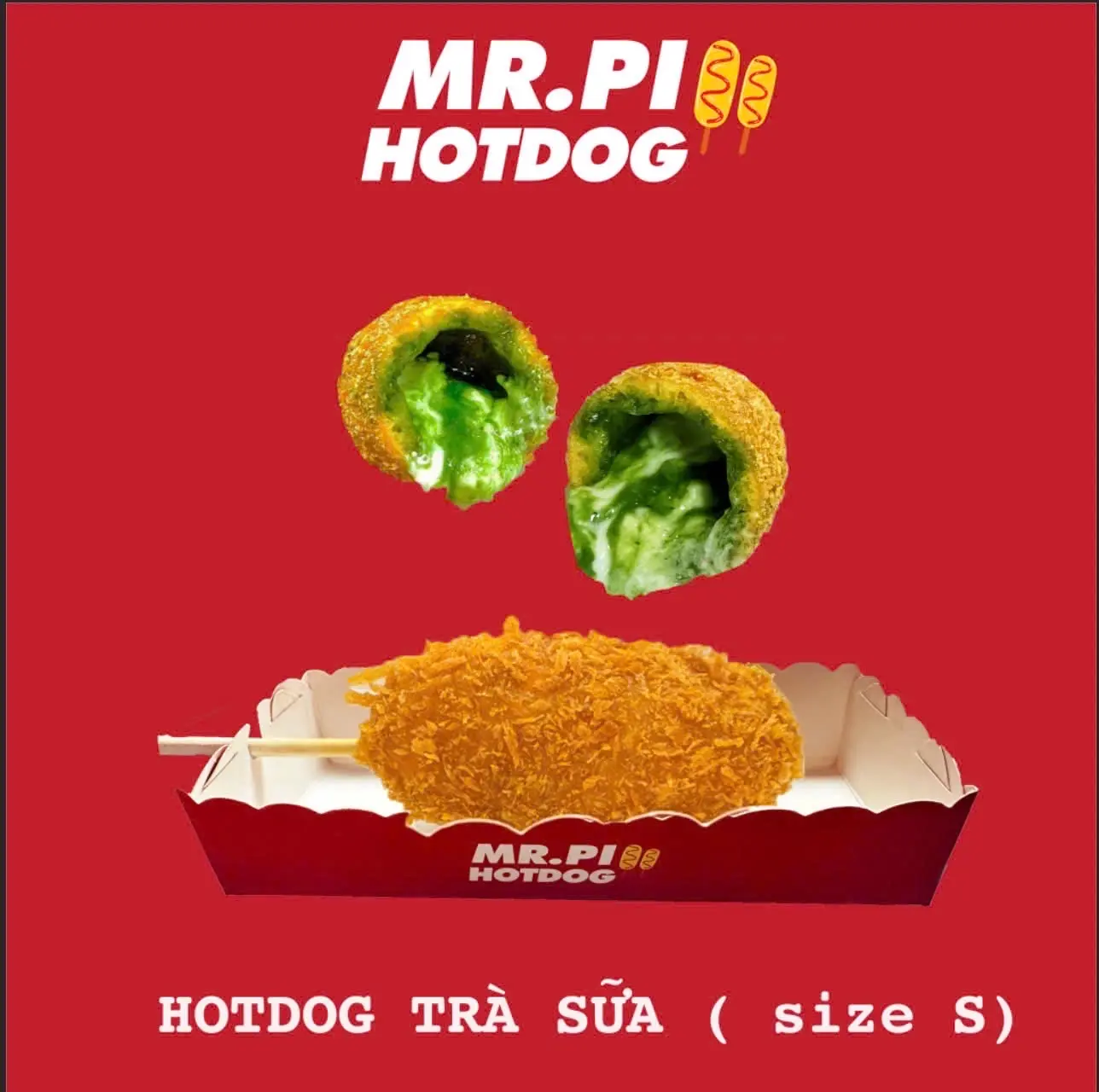 Hình ảnh hotdog trà sữa(size s)