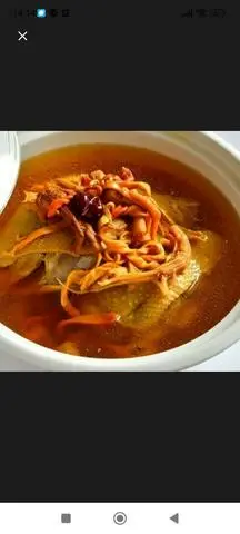 Hình ảnh S10.Canh gà bông trùng hạ thảo- 蟲草花 雞湯