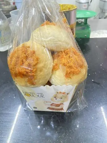 Hình ảnh bánh mì chà bông bịch 6 cái 