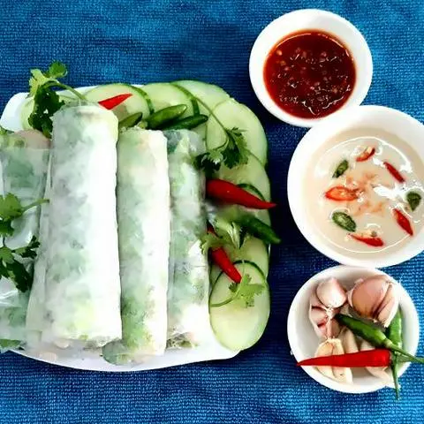Hình ảnh Gỏi Cuốn chả cá