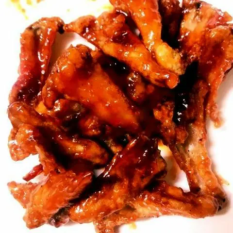Hình ảnh Sụn gà chiên sốt ngọt Hàn Quốc - hơi cay nhẹ