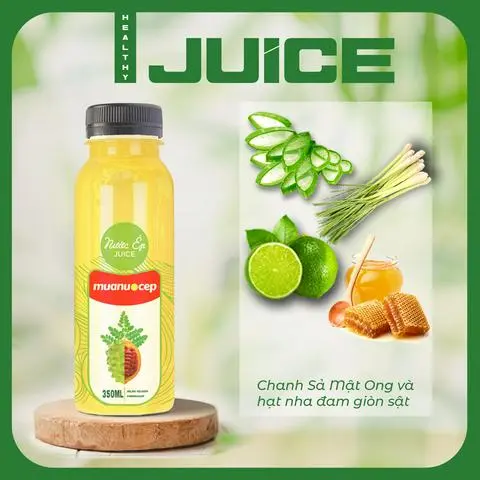 Hình ảnh Nước Ép Chanh - Sả - Mật Ong - Nha Đam Healthy