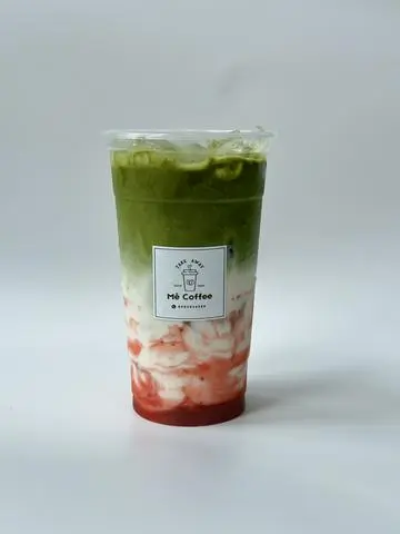 Hình ảnh Matcha latte dâu size L