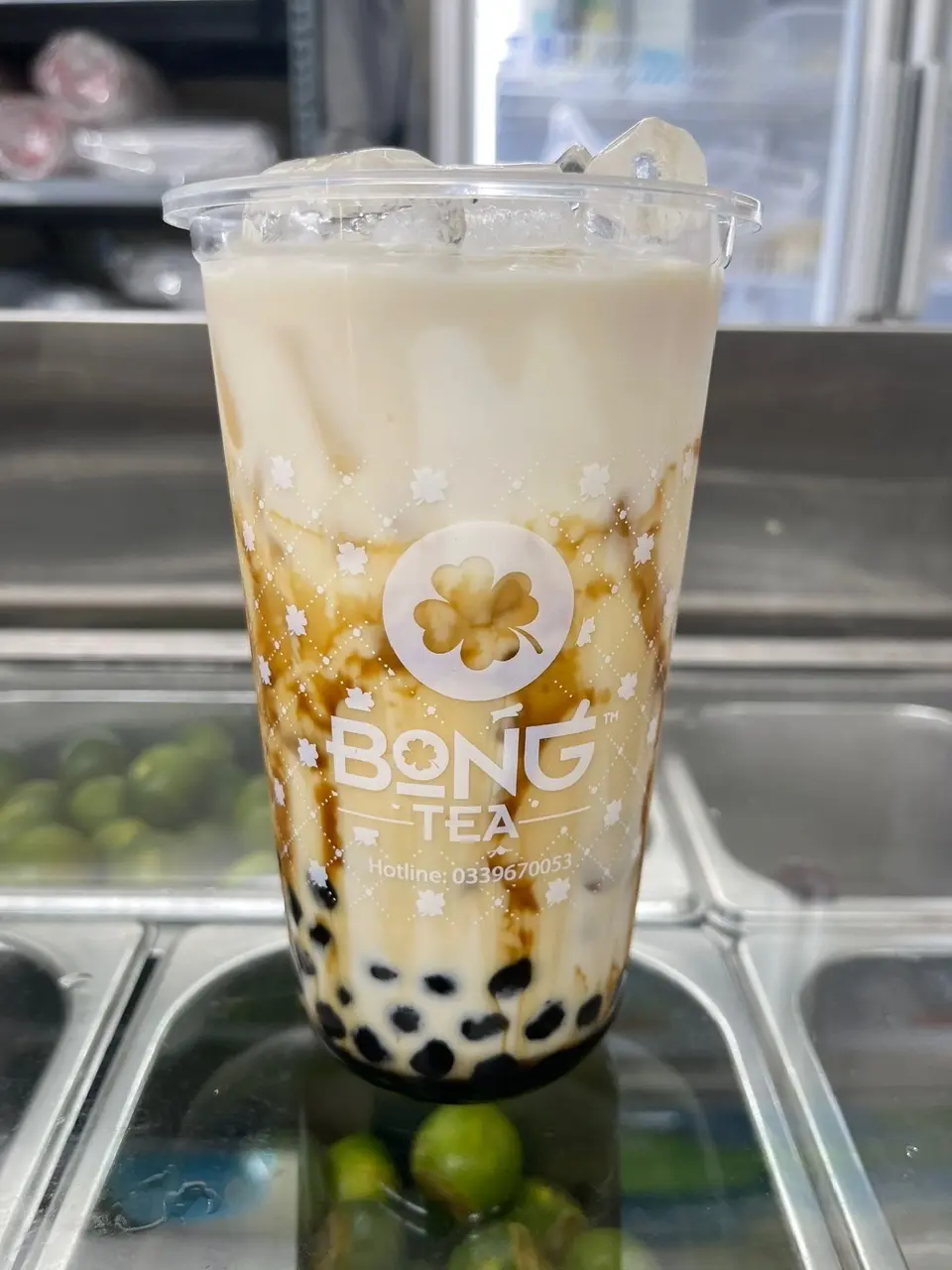 Hình ảnh Sữa Tươi Trân Châu Đường Đen (Ly Lớn 700ml)