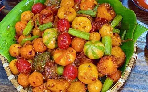 Hình ảnh Combo cá viên chiên mắm tỏi nhỏ