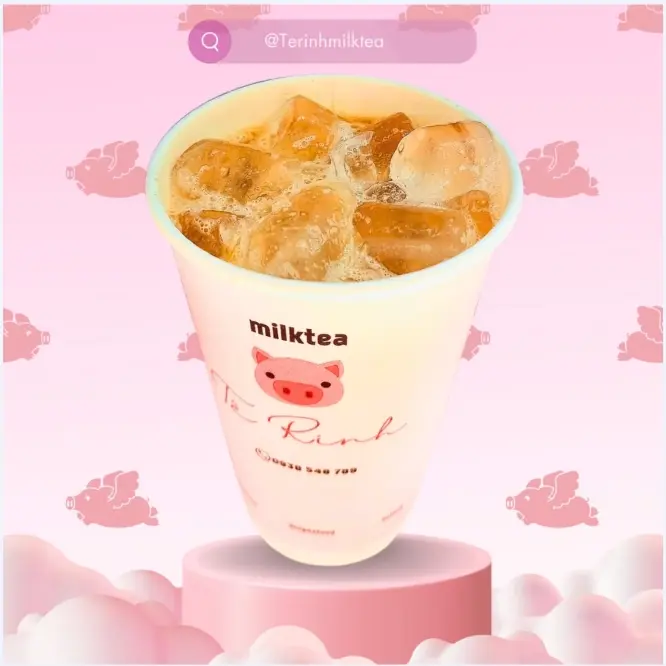 Hình ảnh Trà Oolong Nướng Sữa