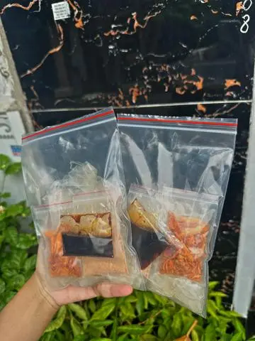 Hình ảnh BÁNH TRÁNG SỐT BÒ - KHÔ GÀ