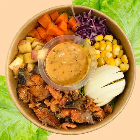 Hình ảnh Salad Cá Hồi